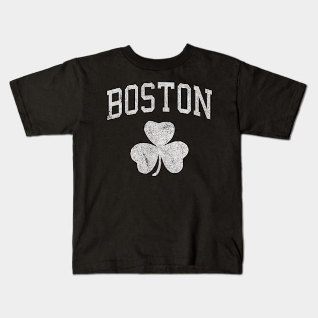 Boston Shamrock Kids T-Shirt by Flippin' Sweet Gear